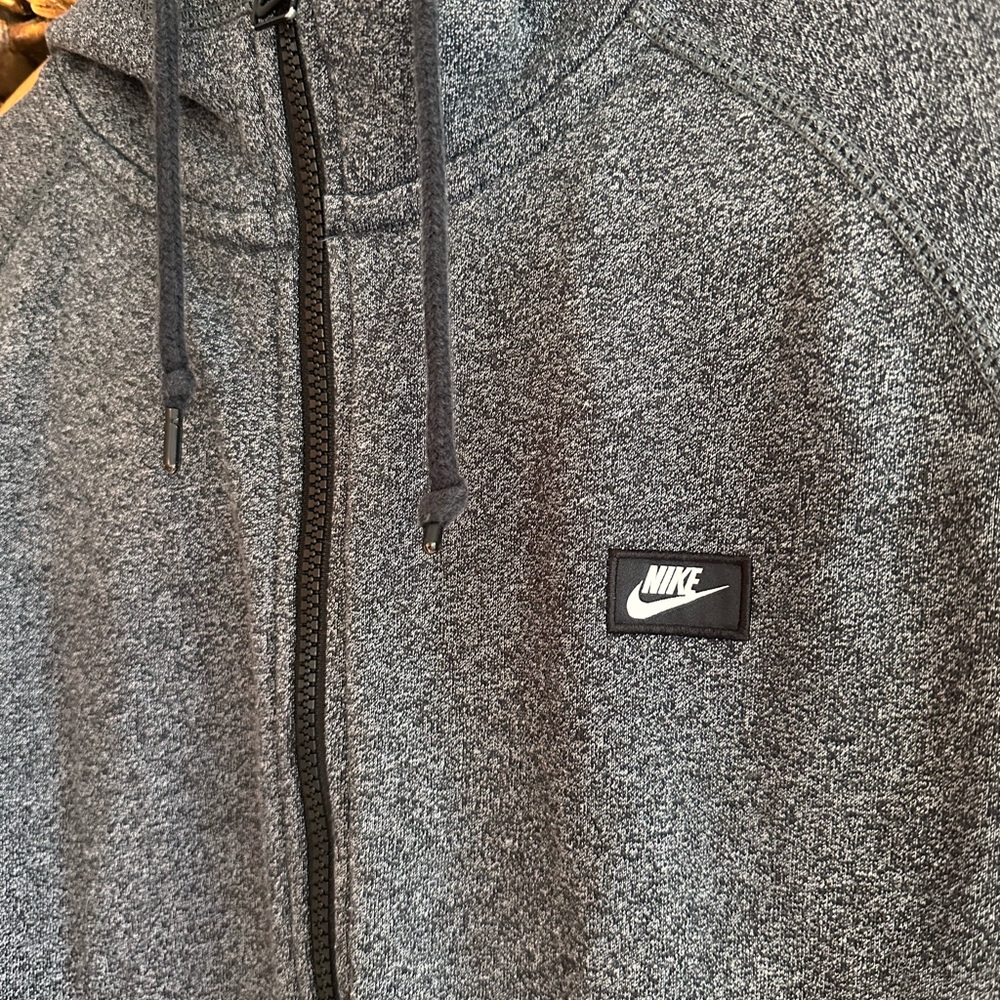 Nike Charcoal Full-Zip Hoodie